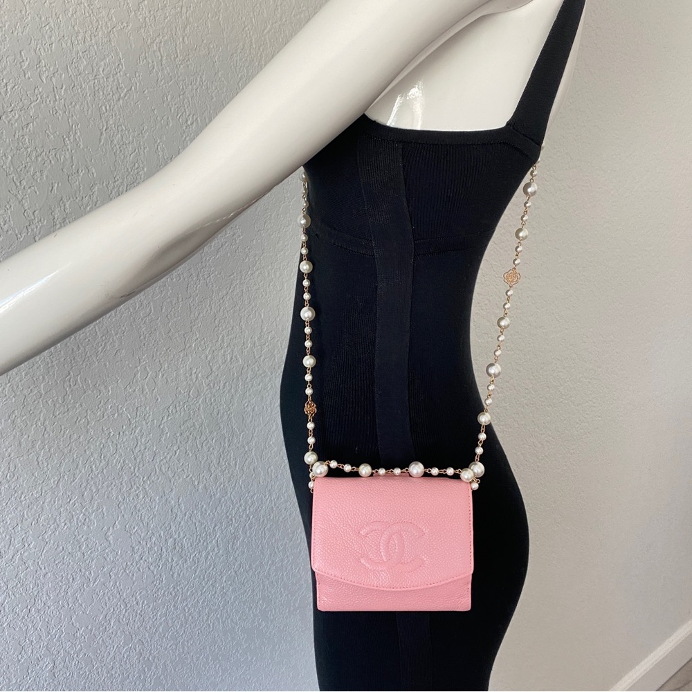 Chanel pink caviar wallet - Picture 6 of 16